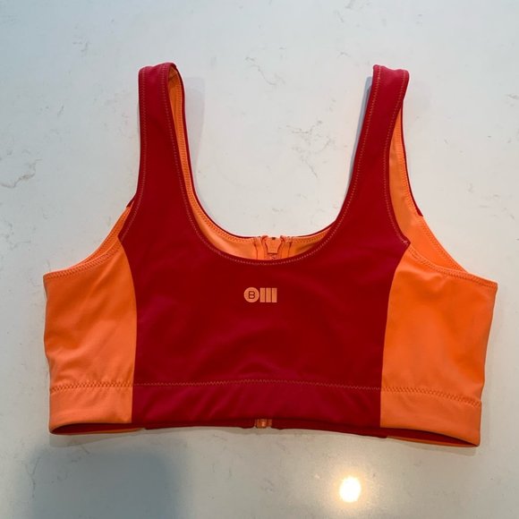 BANDIER X SOLID & STRIPED High Tide Zip Front Bra - Picture 10 of 14